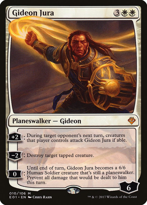 Gideon Jura\nArchenemy: Nicol Bolas\nSingle\nMagic The Gathering